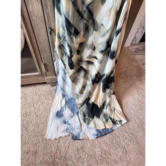 Free People - Let Me Be NWT Halter Abstract Maxi Dress Size Medium - Picture 3 of 13